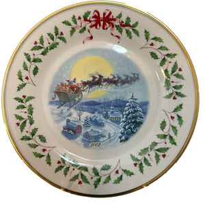 Lenox 2002 Annual Holiday Collector Plate #12 in Series